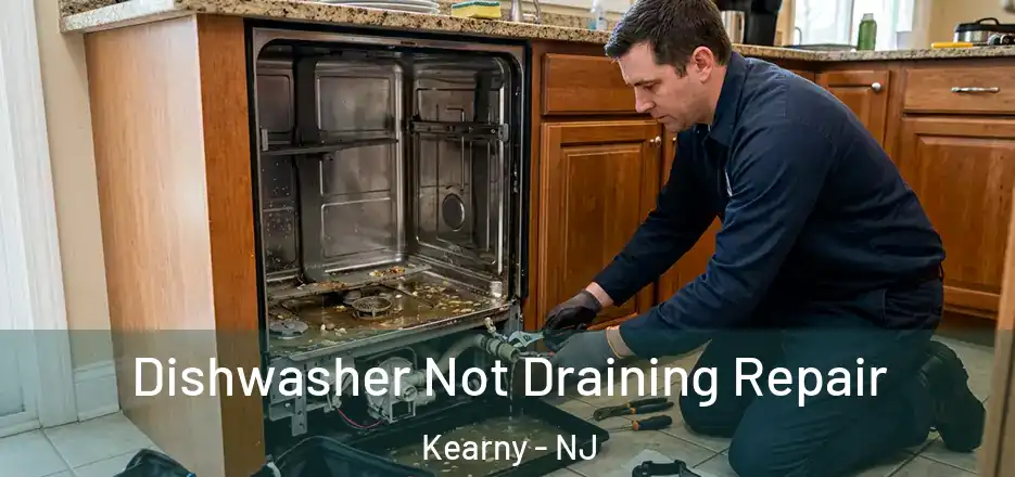 Dishwasher Not Draining Repair Kearny - NJ