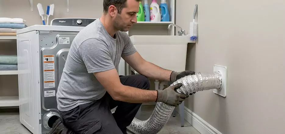Dryer Exhaust Vent Repair in Kearny